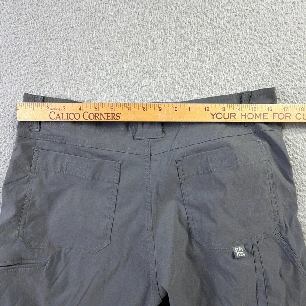 Zero Foxtrot Field Cargo Shorts Gray Mens 34 Stretch Nylon Utility Tactical NWOT